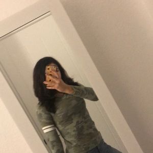 Youth Camouflage Hoodie Shirt